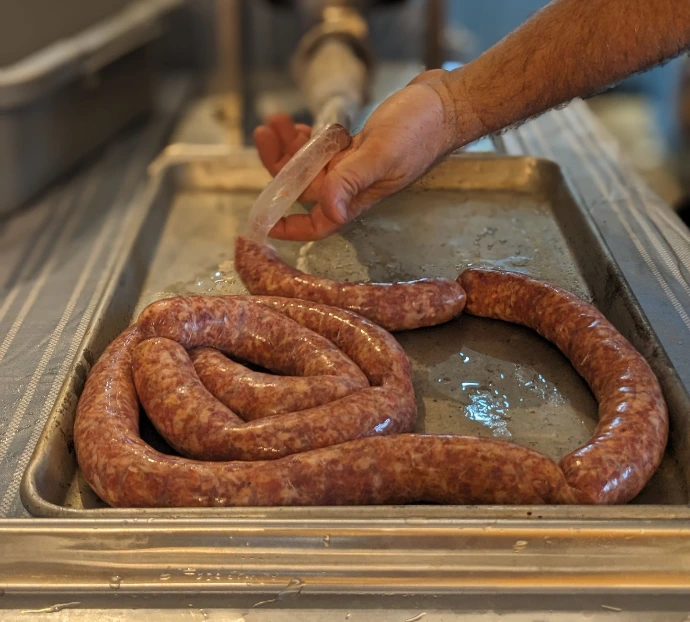 sausage making